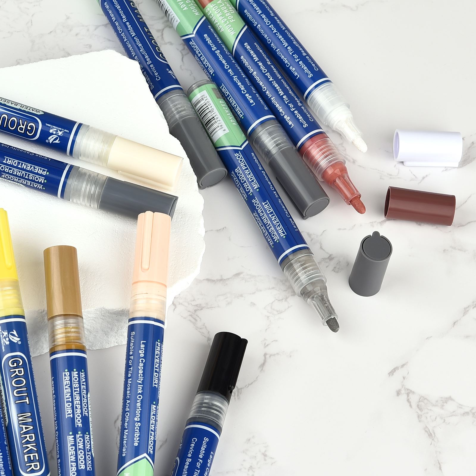 Tile Grout Repair - Ceramic Tile Pen Wall Grout Restorer
