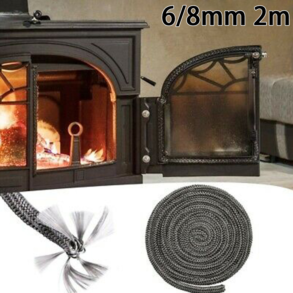 Home Improvement Retail - Black Stove/Fire Rope Wood Burning Stove