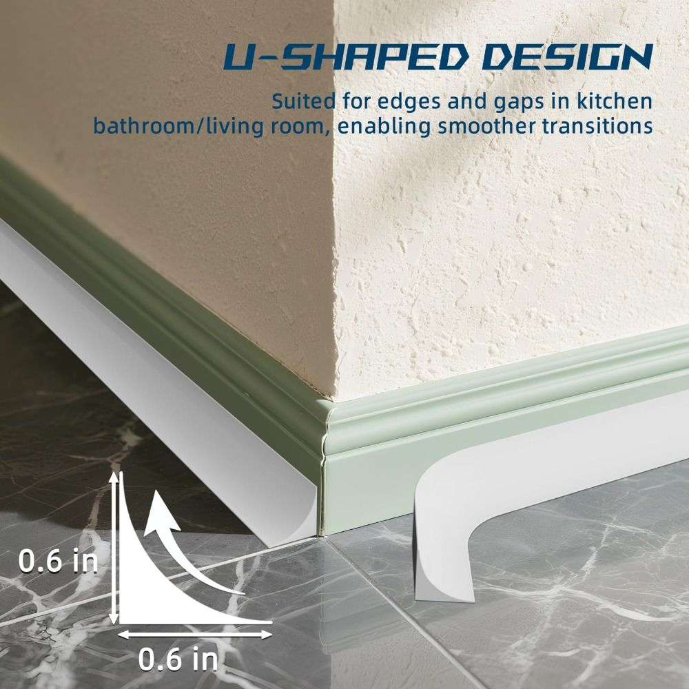Durable Silicone Quarter Round - Baseboard Molding Trim ulasan dan harga