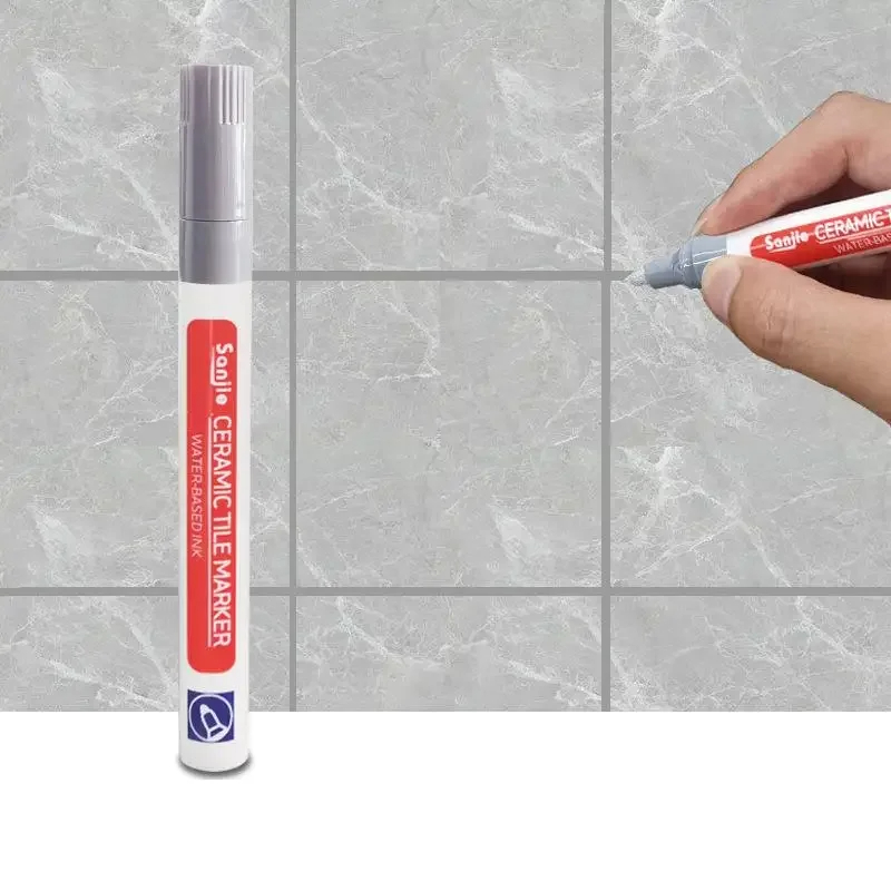 3 Pcs Waterproof White Marker  - Tile Grout Repair ulasan dan harga