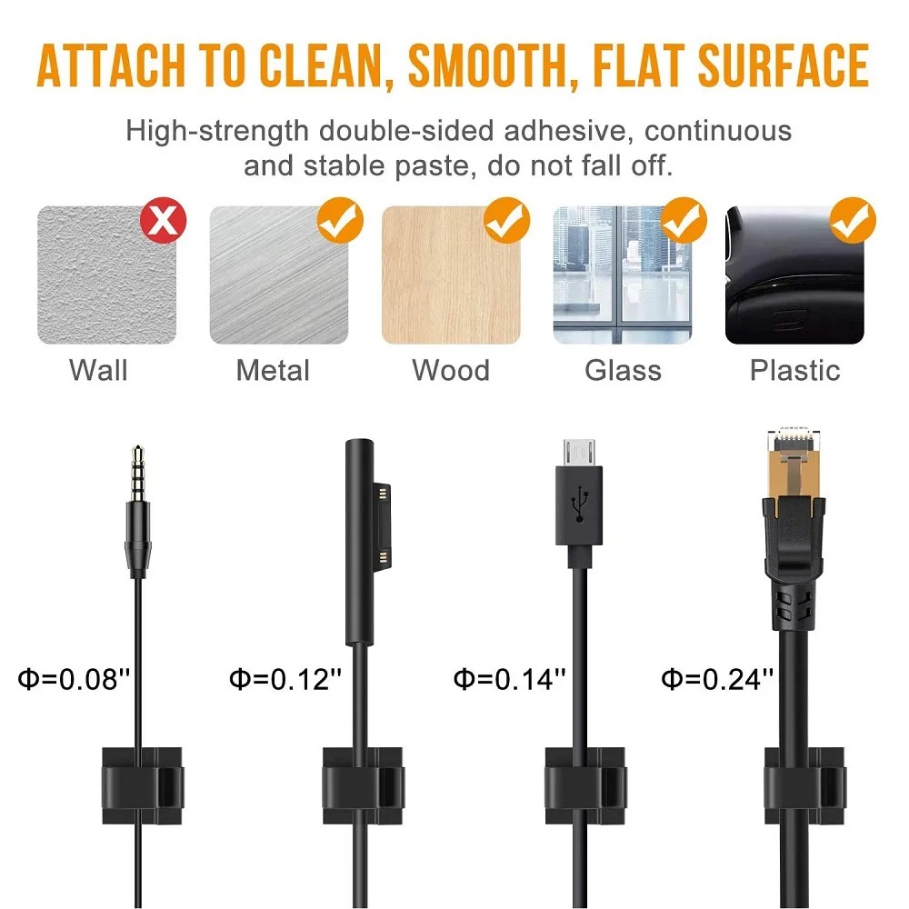 Car Cable Clamp Accessories Se - Home Improvement Retail ulasan dan harga