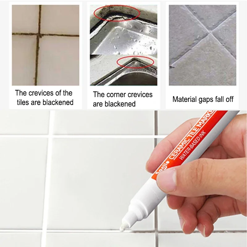 12 Color White Waterproof Tile - Tile Grout Repair ulasan dan harga