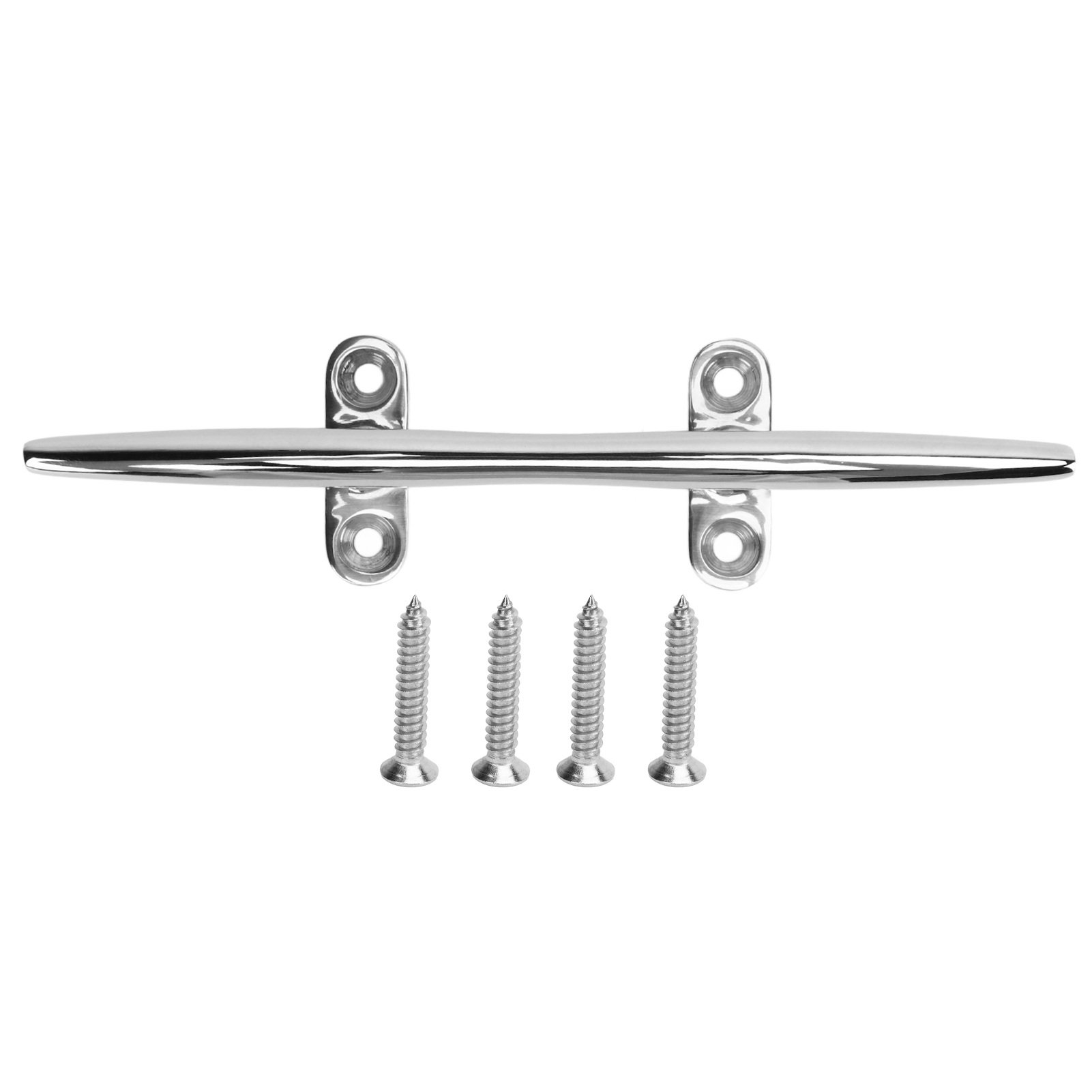 Boat Cleat Open Base Heavy Dut - Deck Screw Stainless ulasan dan harga