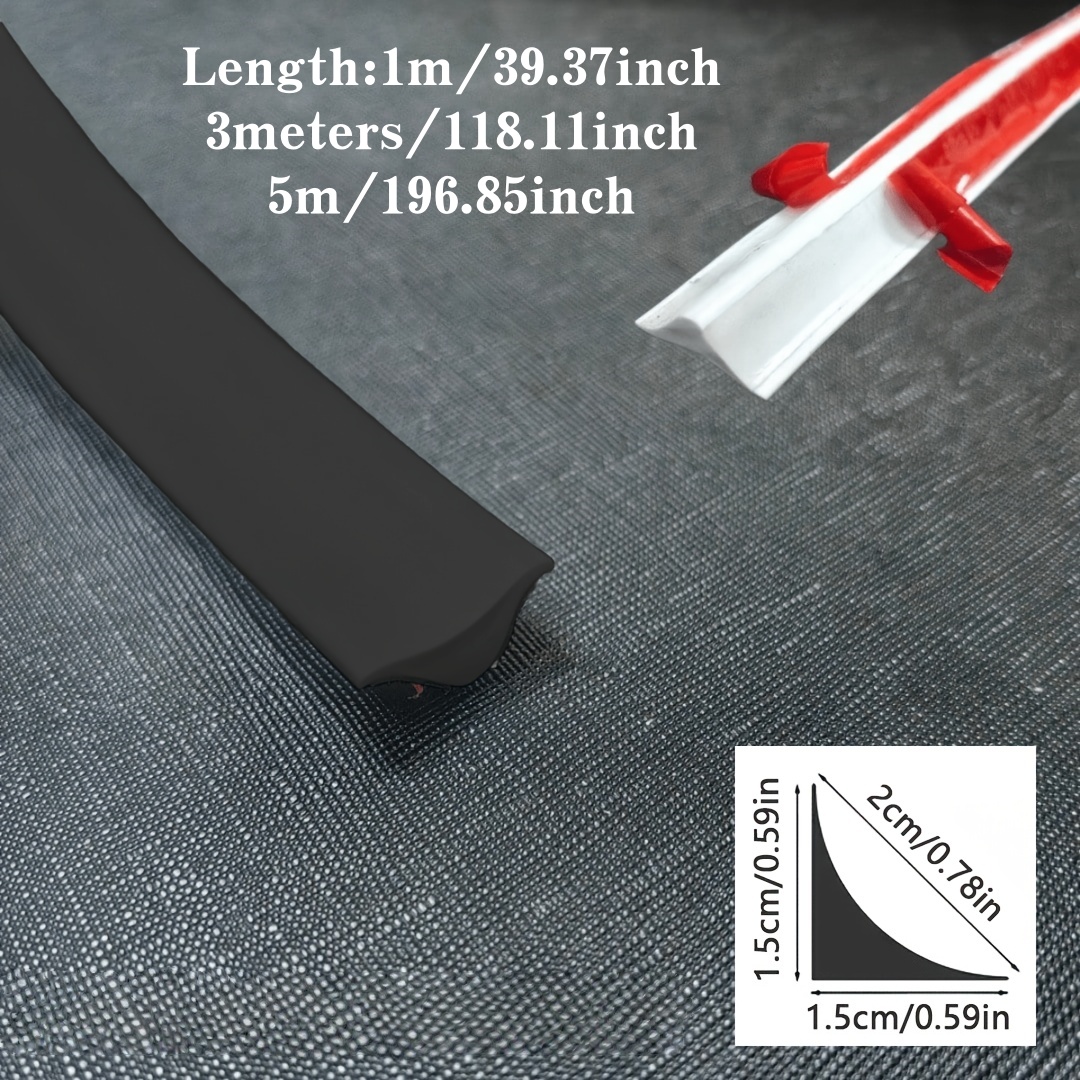 1PC 1//3/6m Self-Adhesive Flex - Baseboard Molding Trim ulasan dan harga