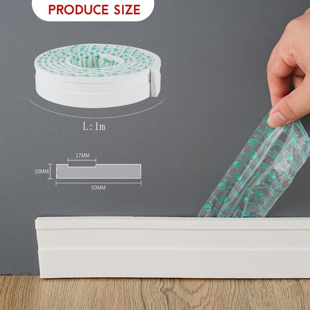 High Quality Thickened Wall Ba - Baseboard Molding Trim ulasan dan harga