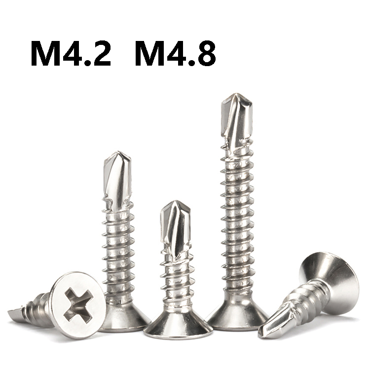 M4.2 M4.8 410 Stainless Steel  - Deck Screw Stainless ulasan dan harga