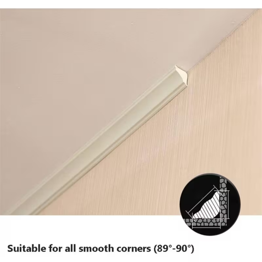 1pc Self-Adhesive TPE Material - Baseboard Molding Trim ulasan dan harga