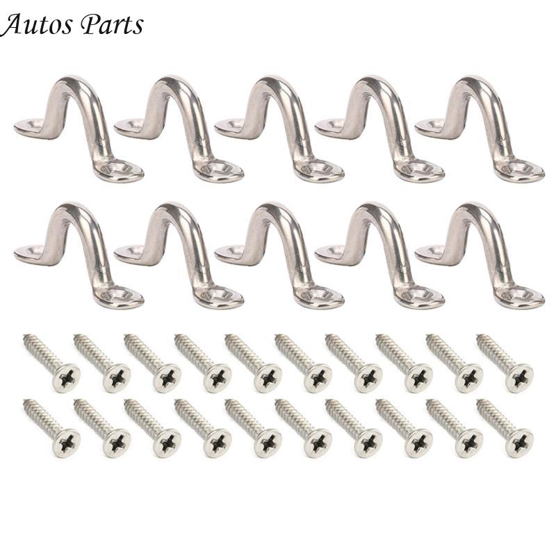 57BA 8pcs/10pcs Tie Down Ancho - Deck Screw Stainless ulasan dan harga